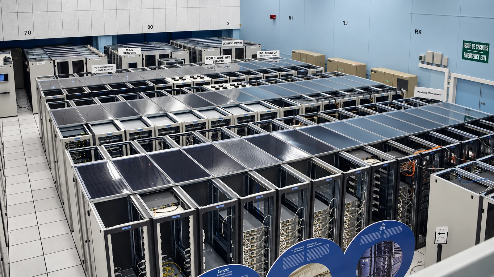 CERN data centre, 2010