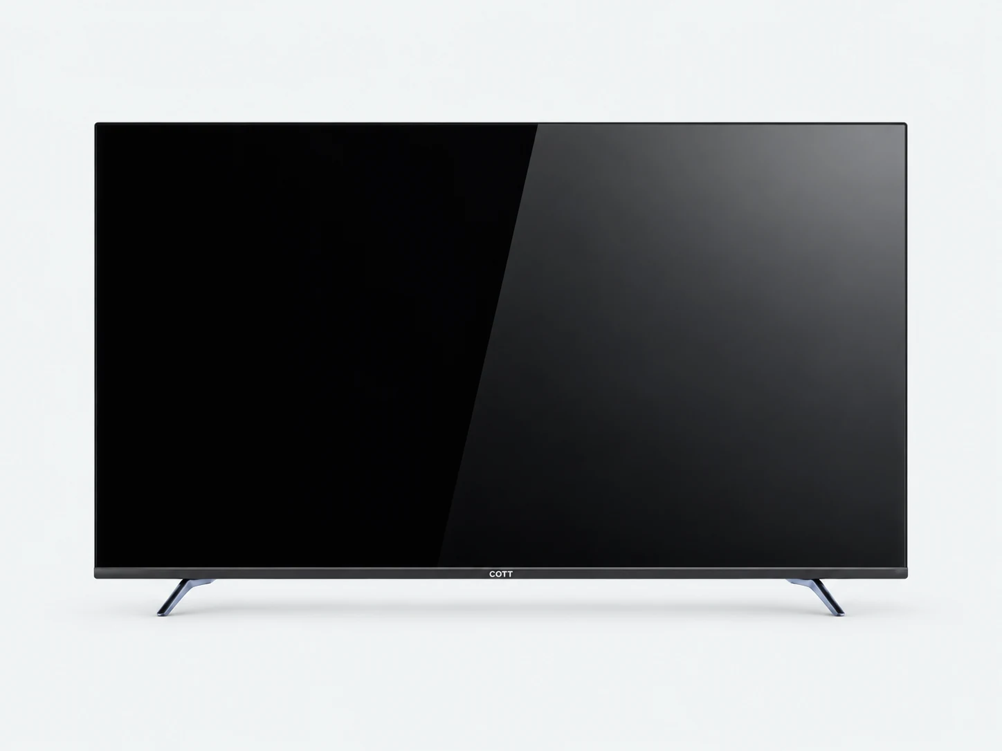 Front-view COTT television adapted from the existing corporate product photograph